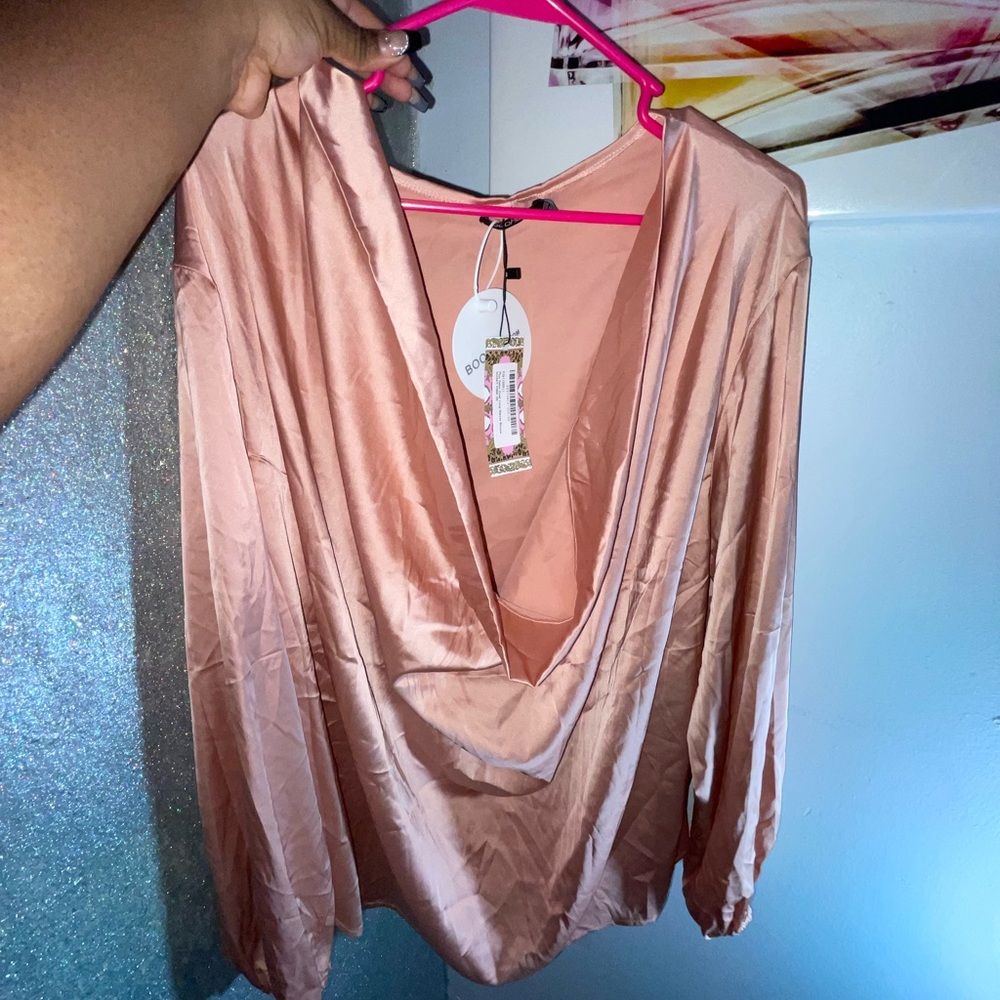 Pink blouse